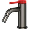 Mariner Lamborghini Spectra rubinetto bidet in acciaio inox, SPE9963-PGM+SPE0099-FL, Lamborghini Spectra brushed titanium [Rubinetteria Bagno > Rubinetteria Bidet]