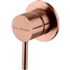 Mariner Lamborghini Spectra rubinetto doccia / rubinetto lavabo in acciaio inox, incluso corpo incasso, SPE1000-PRS+INT0037-PRSTL, Lamborghini Spectra brushed copper [Rubinetteria Bagno > Rubinetteria Doccia]