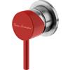 Mariner Lamborghini Spectra rubinetto doccia / rubinetto lavabo in acciaio inox, per corpo incasso, SPE9900-IN+SPE0103-FL, Lamborghini Spectra brushed stainless steel [Rubinetteria Bagno > Rubinetteria Doccia]