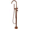 Mariner Lamborghini Spectra rubinetto vasca freestanding in acciaio inox, per corpo incasso, SPE0091-PRS, Lamborghini Spectra brushed copper [Rubinetteria Bagno > Rubinetteria Vasca]