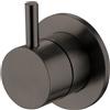 Mariner Lamborghini Spectra deviatore in acciaio inox, per corpo incasso, SPE1002-PGM, Lamborghini Spectra brushed titanium [Rubinetteria Bagno > Rubinetteria Doccia]