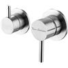 Mariner Lamborghini Spectra rubinetto vasca/doccia in acciaio inox per 2-3 uscite, incluso corpo incasso, SPE1000-IN+INT0037-INTL+SPE1002-IN+DEX0030-INTL, Lamborghini Spectra brushed stainless steel [Rubinetteria Bagno > Rubinetteria Doccia]