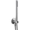 Mariner Lamborghini Spectra set doccetta in acciaio inox con presa d'acqua e supporto doccetta integrato, WLS3030-INTL, Lamborghini Spectra brushed stainless steel [Rubinetteria Bagno > Set Doccia]