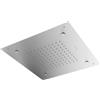 Mariner Lamborghini pannello pioggia in acciaio inox per installazione a soffitto con 2 funzioni, WLS3709-CSTL, Lamborghini Hyper; Lamborghini Vortex brushed silver [Rubinetteria Bagno > Soffioni Doccia]