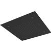 Mariner Lamborghini pannello pioggia in acciaio inox per installazione a soffitto con 2 funzioni, WLS3709-NOTL, Lamborghini Hyper; Lamborghini Vortex matt black [Rubinetteria Bagno > Soffioni Doccia]