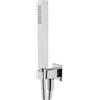 Mariner Lamborghini set doccetta con presa d'acqua e supporto doccetta integrato, WLS3108-CRTL, Lamborghini Hyper; Lamborghini Vortex silver [Rubinetteria Bagno > Set Doccia]