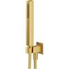 Mariner Lamborghini set doccetta con presa d'acqua e supporto doccetta integrato, WLS3108-OBTL, Lamborghini Hyper; Lamborghini Vortex brushed gold [Rubinetteria Bagno > Set Doccia]
