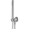 Mariner Lamborghini Vortex set doccetta con presa d'acqua e supporto doccetta integrato, WLS3018-CSTL, Lamborghini Vortex brushed silver [Rubinetteria Bagno > Set Doccia]