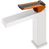 Mariner Lamborghini Hyper rubinetto lavabo, HYP9953-BO+LEV001-CFB, Lamborghini Hyper arctic white [Rubinetteria Bagno > Rubinetteria Lavabo]