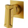 Mariner Lamborghini Hyper rubinetto doccia / rubinetto lavabo, per corpo incasso, HYP1111-OB, Lamborghini Hyper brushed gold [Rubinetteria Bagno > Rubinetteria Doccia]
