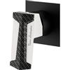 Mariner Lamborghini Hyper rubinetto doccia / rubinetto lavabo, per corpo incasso, HYP9911-NO+LEV001C-CBO, Lamborghini Hyper matt black [Rubinetteria Bagno > Rubinetteria Doccia]