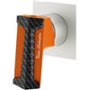 Mariner Lamborghini Hyper rubinetto doccia / rubinetto lavabo, per corpo incasso, HYP9911-BO+LEV001C-CFB, Lamborghini Hyper arctic white [Rubinetteria Bagno > Rubinetteria Doccia]