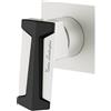 Mariner Lamborghini Hyper rubinetto doccia / rubinetto lavabo, per corpo incasso, HYP9911-BO+LEV001C-NOBO, Lamborghini Hyper arctic white [Rubinetteria Bagno > Rubinetteria Doccia]