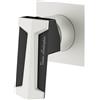 Mariner Lamborghini Hyper rubinetto doccia / rubinetto lavabo, per corpo incasso, HYP9911-BO+LEV001C-BONO, Lamborghini Hyper arctic white [Rubinetteria Bagno > Rubinetteria Doccia]