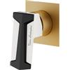 Mariner Lamborghini Hyper rubinetto doccia / rubinetto lavabo, per corpo incasso, HYP9911-OS+LEV001C-NOBO, Lamborghini Hyper noble gold [Rubinetteria Bagno > Rubinetteria Doccia]
