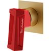 Mariner Lamborghini Hyper rubinetto doccia / rubinetto lavabo, per corpo incasso, HYP9911-OS+LEV001C-FL, Lamborghini Hyper noble gold [Rubinetteria Bagno > Rubinetteria Doccia]
