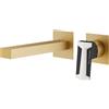Mariner Lamborghini by Mariner Hyper rubinetto lavabo a parete, incluso corpo incasso, HYP9911-OS+LEV001C-BONO+INT0055-00TL+BOQ0258-OSTL, Lamborghini Hyper noble gold [Rubinetteria Bagno > Rubinetteria Lavabo]