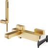 Mariner Lamborghini Hyper rubinetto vasca con set doccia, HYP9920-OS+LEV001-CBO, Lamborghini Hyper noble gold [Rubinetteria Bagno > Rubinetteria Vasca]