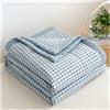 Yekuhe Trapuntino Primaverile Matrimoniale/Singolo/Una Piazza e Mezza Letto Trapuntato Trapunta Bambini, Microfibra Sintetico Estivo Quilt, Elegante Leggero Copriletto(Color 9,150x200cm/only 1 Quilt)
