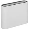 LEDKIA LIGHTING Applique Parete per Esterno LED 6W Doppia Luce Quadrato Bianco Zeus 4000K Bianco Naturale
