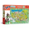 Trefl - Puzzle Osservazionale Spy Guy: Polonia - 100 Pezzi - Trova tutti gli Oggetti della Cornice, Puzzle Colorati Ricchi di Dettagli, Allenamento Percettivo per Bambini dai 5 anni