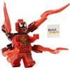 LEGO Superheroes: Carnage Minifigure with Appendages and Red Cape