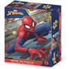 Grandi Giochi Marvel Spiderman Puzzle Lenticolare Orizzontale, con 500 Pezzi Inclusi e Confezione con Effetto 3D Pua06000