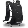 buffup® Zaino leggero da trekking da 15L, zaino piccolo per bicicletta, zaino per l'idratazione, adatto per speedhiking, MTB, sci e sport all'aperto.
