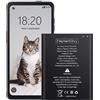 ElephantStory Batteria per Samsung Galaxy XCover 6 Pro, 4200 mAh Batteria di Ricambio EB-BG715BBE Batteria Sostitutiva ai Polimeri di Litio con Strumenti di Riparazione e Guida