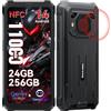Blackview BV6200Plus(11000mAh) Android 14 Rugged Smartphone, 24(8+16)GB+256GB/2TB Telefono Indistruttibile, Album AI, Octa-core, 6.56HD+ 90Hz, 98dB Altoparlante Stereo/Fingerprint/NFC/2Anni Garanzia