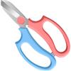 Housolution Cesoie, Cesoie Potatura da Giardino con Lame in Acciaio, Manico Ergonomico, Forbici per Giardinaggio, Accesori per Giardino Forbici Professionali per Potatura Fiori - Blu Chiaro + Rosa