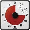TimeTEX - Timer conto alla rovescia L rosso | Timer preciso per misurazioni del tempo versatili con pratiche funzioni | Contenuto: timer a batteria in rosso (dimensioni: circa 20 x 20 cm)
