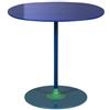 Kartell - Tavolino d'appoggio Thierry - Blu - Acciaio verniciato - Designer Piero Lissoni