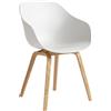 Hay - Poltrona About a chair - Bianco - Polipropilene riciclato - Designer Hee Welling