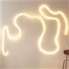 STUDIO ABOUT - Ghirlanda luminosa Flex - Bianco - Silicone - Designer Mikkel Lang Mikkelsen
