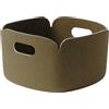 Muuto - Cestino Restore - Verde - Feltro riciclato - Designer Mika Tolvanen