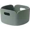 Muuto - Cestino Restore - Verde - Feltro riciclato - Designer Mika Tolvanen