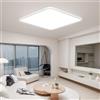 OTREN Plafoniera LED Soffitto 40CM, Lampada da Soffitto Moderno 4000K, 36W Plafoniera Pannello LED Lampadario Luce per Camera da Letto, Bagno, Cucina, Soggiorno, Balcone