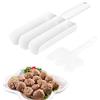 SANTOO Polpette Maker Cucina Tripla Polpette Maker Set di Polpette per Polpette di Pesce Stampo per Hamburger per Polpette Fai da Te Paletta per Gelato Cucina di Casa