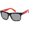 Quiksilver Balky Occhiali, Black/Black/Grey, One Size Bambini e Ragazzi