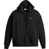 Levi's Everyday Zip Hoodie Felpa con Cappuccio, Caviar, L Donna