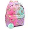 Pusheen Zaino in spinta Adulti Teens Cat Pom Pom Portachiavi Pink Zaino 16 One Size