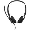 Jabra Engage 50 II Link, Stereo, USB-A, UC - Headset Stereo cablato certificato per piattaforme UC (solo Headset)