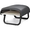 Enders Forno Pizza a Gas Paco da Esterno, Pietra per Pizza 33,5 x 33,5 cm in cordierite, Termometro integrato e Bruciatore in Acciaio Inox regolabile, 30 mbar, 65 x 39 x 31 cm, 3130633