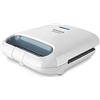Taurus Mysandwich-Tostapane Elettrico 800 W quadrate per Creare 2 panini alla Volta. Sigillatura Perfetta. Indicatori di Funzionamento. Piastre con Rivestimento Antiaderente. Bianco, plastica