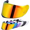 VCOROS Visiera Casco per FF808 Stream II,Visiera del casco Lente Antigraffio Flip up Lente,Protezione per Il Vento del Motociclo,Casco Parabrezza Moto Visiera a Lente Integrale (Rosso cromo)
