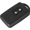 kuyuansu Guscio chiave auto per MICRA Xtrail Custodie rotte Custodia 2 pulsanti | Sostituzione chiave a distanza dell'automobile Shell Fob ,di alta qualità, Smart Fob