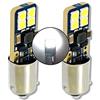 MCK Auto - Sostituzione per LED CanBus H6W Set di lampadine bianche molto chiare e senza errori compatibili con A3