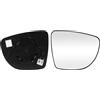 TTCR-II Compatibile con Vetro Specchio Renault Clio IV/Captur/Zoe 2012-2020 Piastra Vetro Specchio Retrovisore Riscaldato Nissan Micra 2017-2021, Piastra Dello Specchietto Renault - Destra