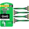 Wilkinson Sword Quattro Essential 4 Sensitive - confezione da 3+1 rasoi usa e getta uomo